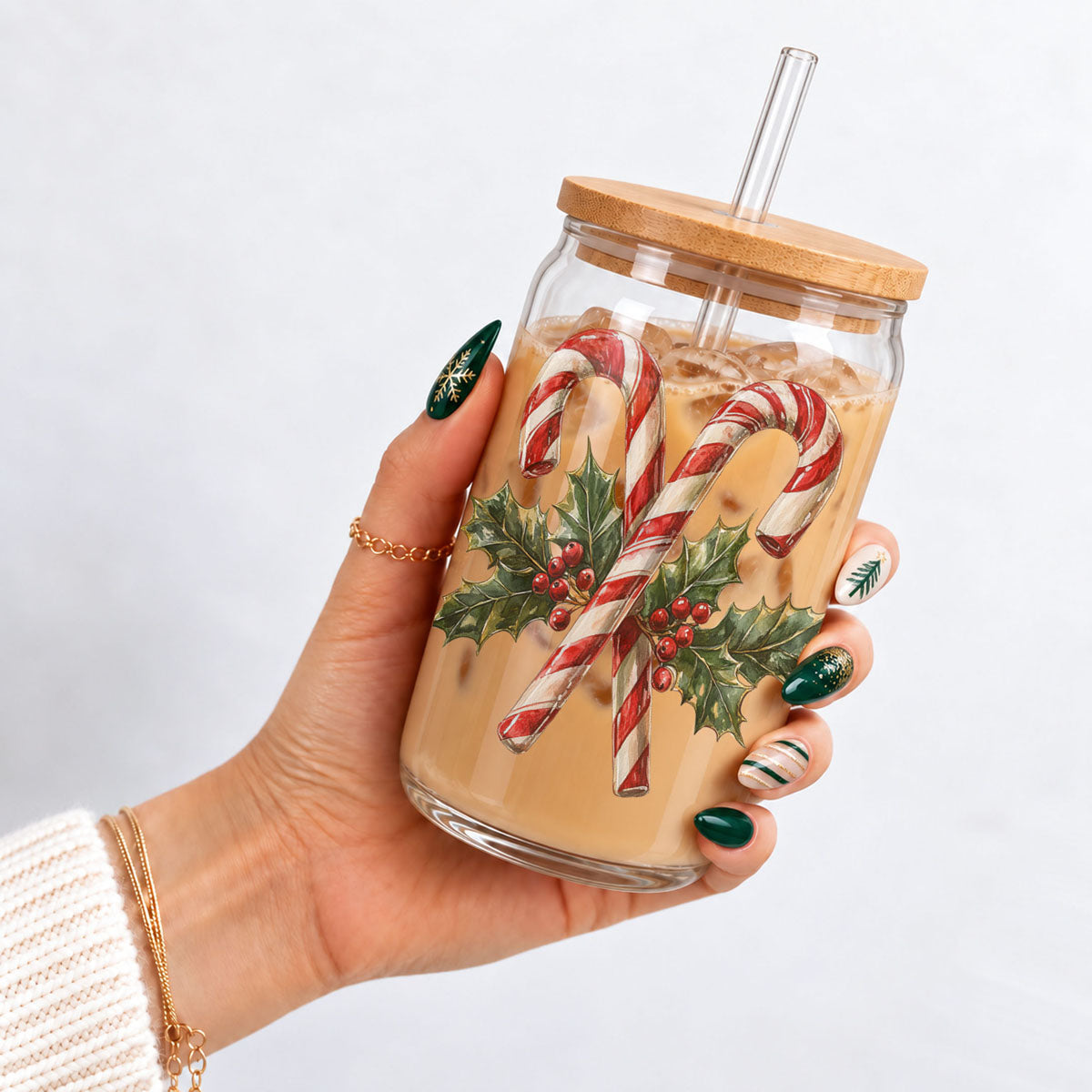 Candy Cane Holly