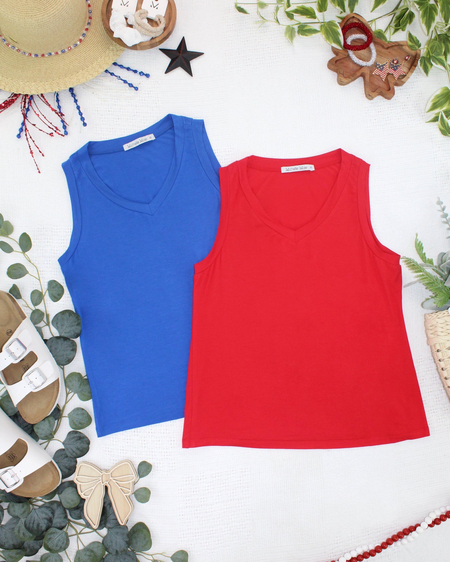 IN STOCK Noelle Tank - Blue