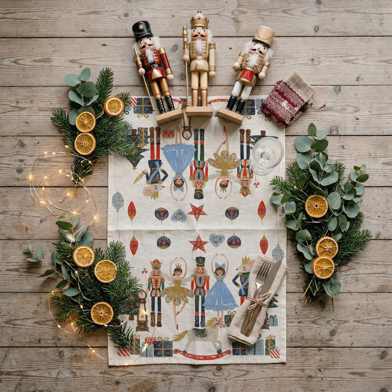 nutcracker ballet christmas kitchen decor towel
ballerina christmas dish towel elegant holiday design
ballet inspired christmas kitchen towel decor
elegant holiday kitchen towel nutcracker and ballerina