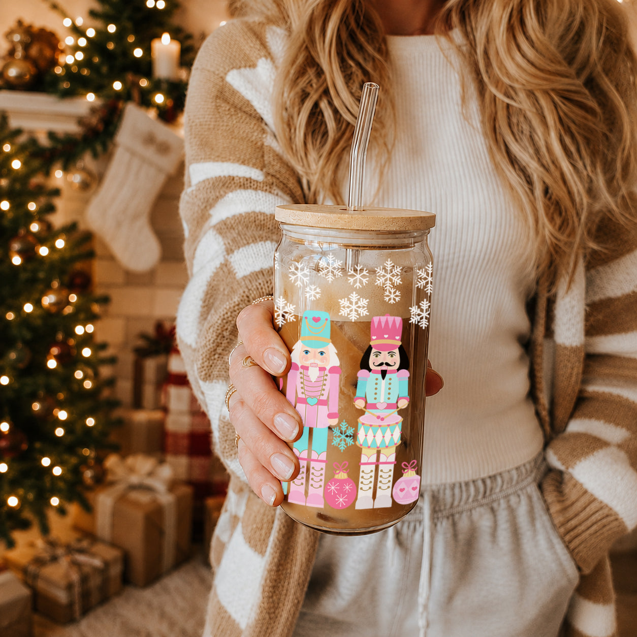 Wholesale Nuts about Christmas Glass Can Cup with Straw
Pink Christmas cold cup
pink christmas tree mug with lid
pink christmas mug
pink christmas coffee mug
Wholesale Pink Nutcracker Soldier Christmas Gift Ideas