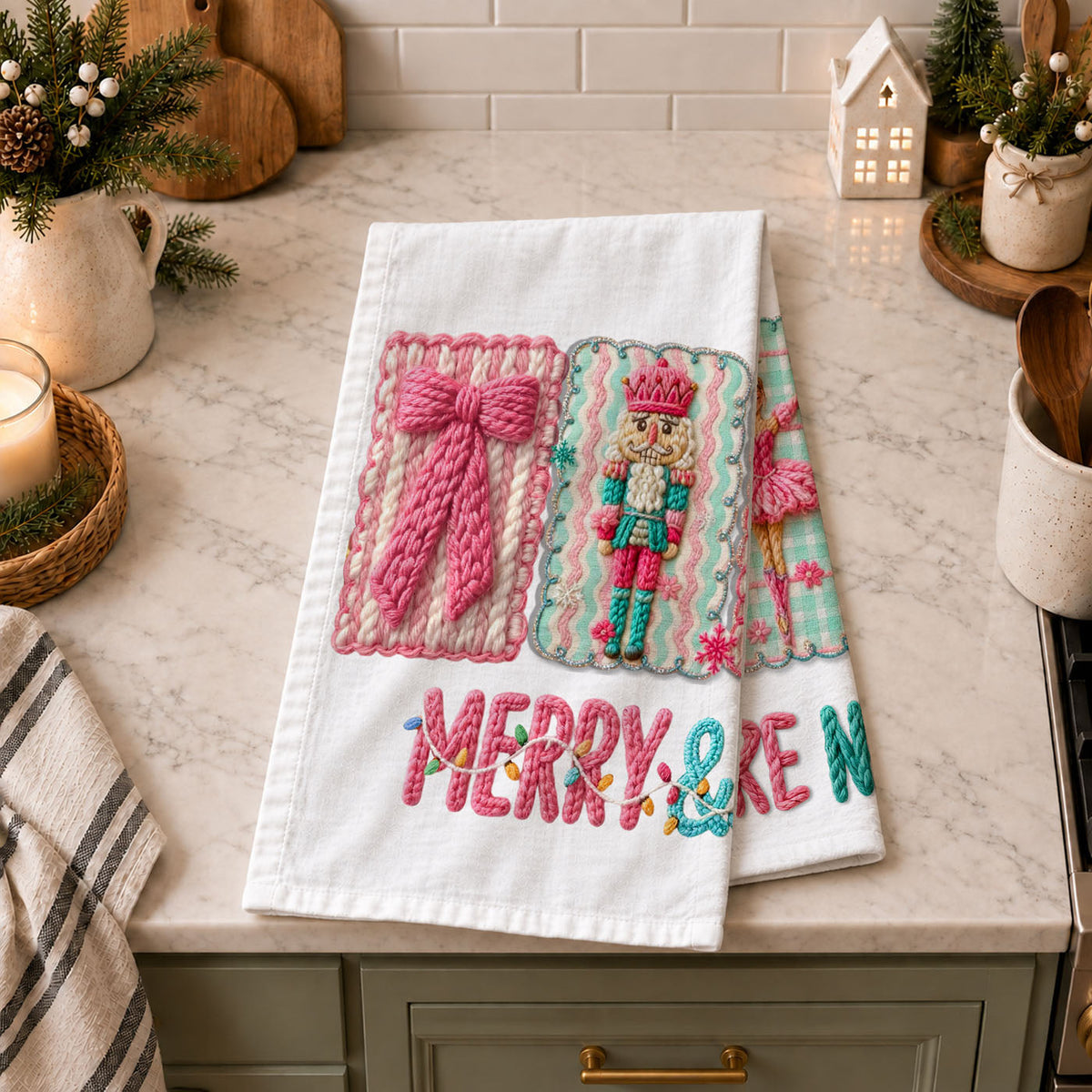 cute pink christmas gift for kitchen lover
holiday gift basket idea pink kitchen towel
storybook nutcracker christmas towel pink whimsical design
fantasy christmas kitchen towel pink ballet theme
playful holiday decor towel pink nutcracker characters
soft pink festive kitchen towel for stylish christmas decorating
unique pink nutcracker dish towel for holiday kitchen decor
pink christmas kitchen towel gift for hostess party
holiday gift for new homeowner pink kitchen towel
christmas kitchen towel gift her