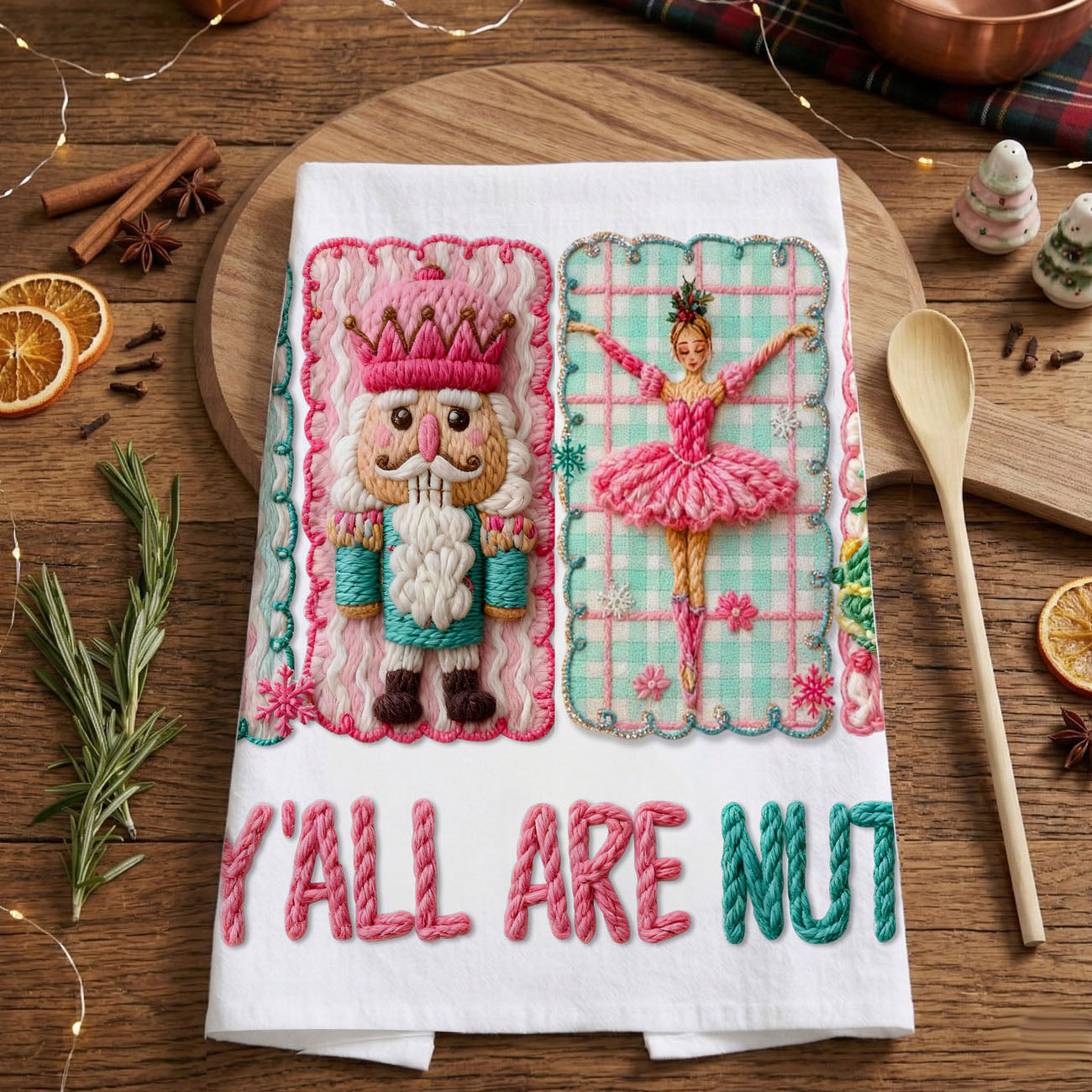pink christmas kitchen towel gift for hostess party
holiday gift for new homeowner pink kitchen towel
christmas kitchen towel gift for coworker pink decor
gift for holiday party host pink festive dish towel
pretty christmas kitchen towel pink theme for baking and hosting