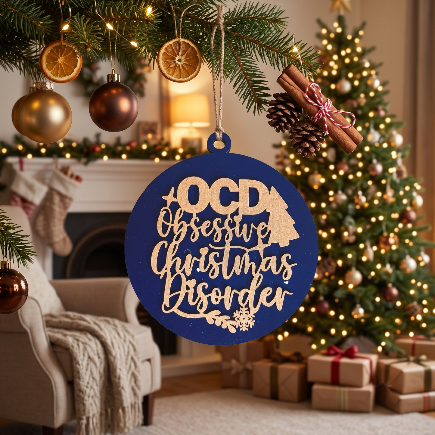 Christmas Wooden Ornaments