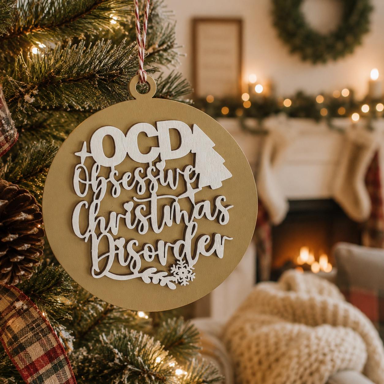 Christmas Wooden Ornaments