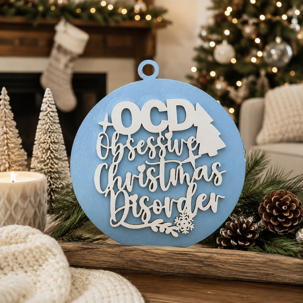 Christmas Wooden Ornaments