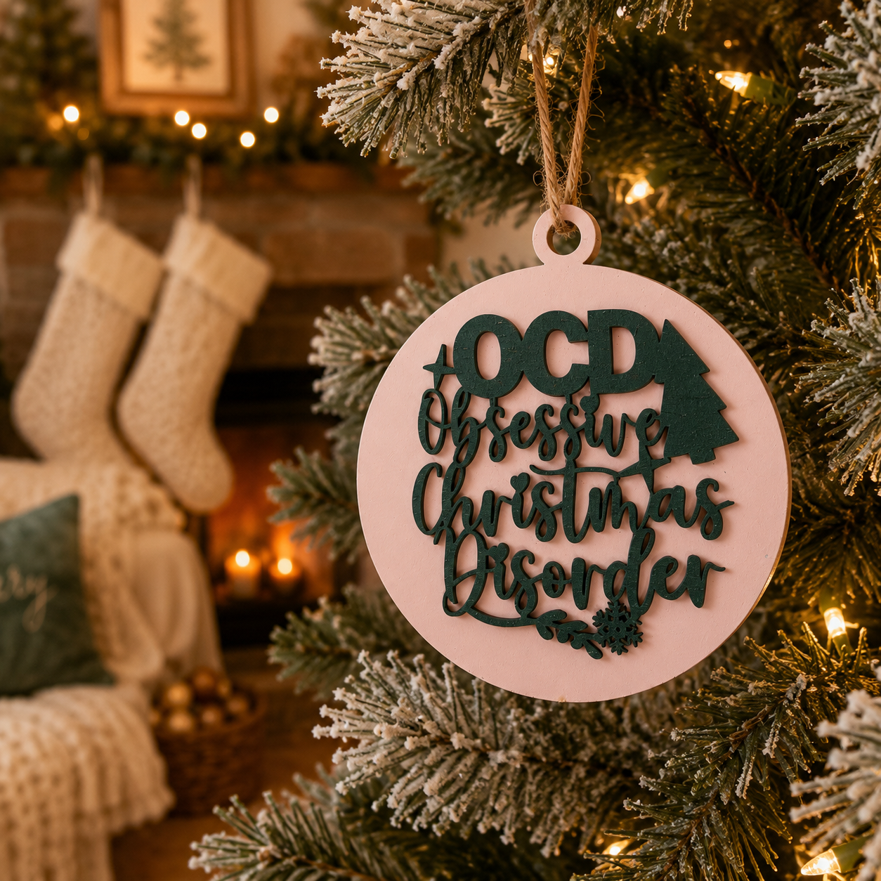 Christmas Wooden Ornaments