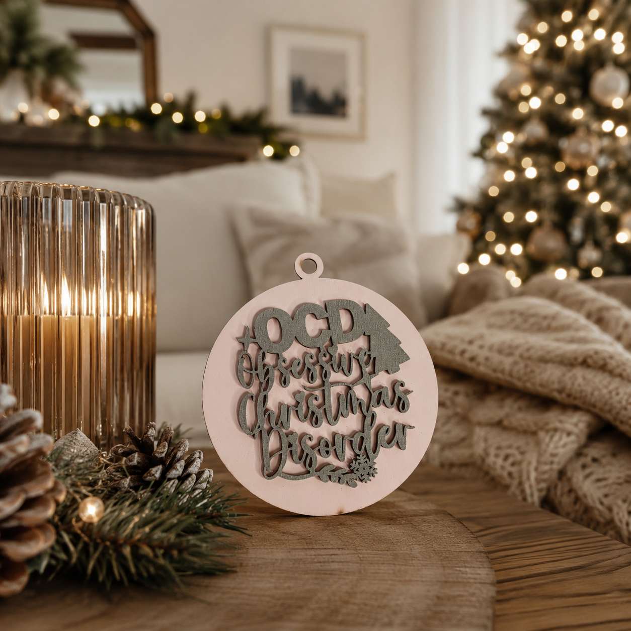 Christmas Wooden Ornaments