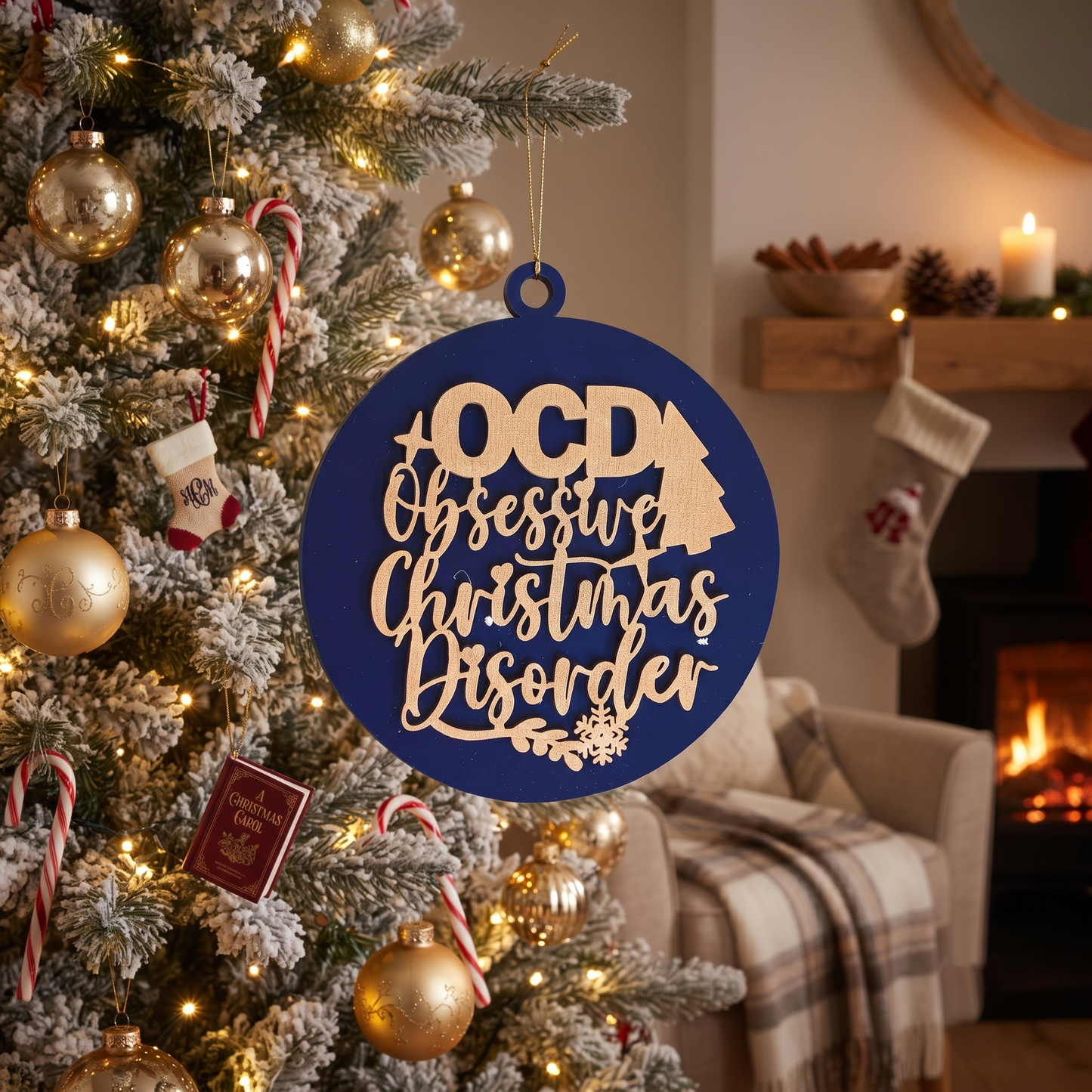 Christmas Wooden Ornaments