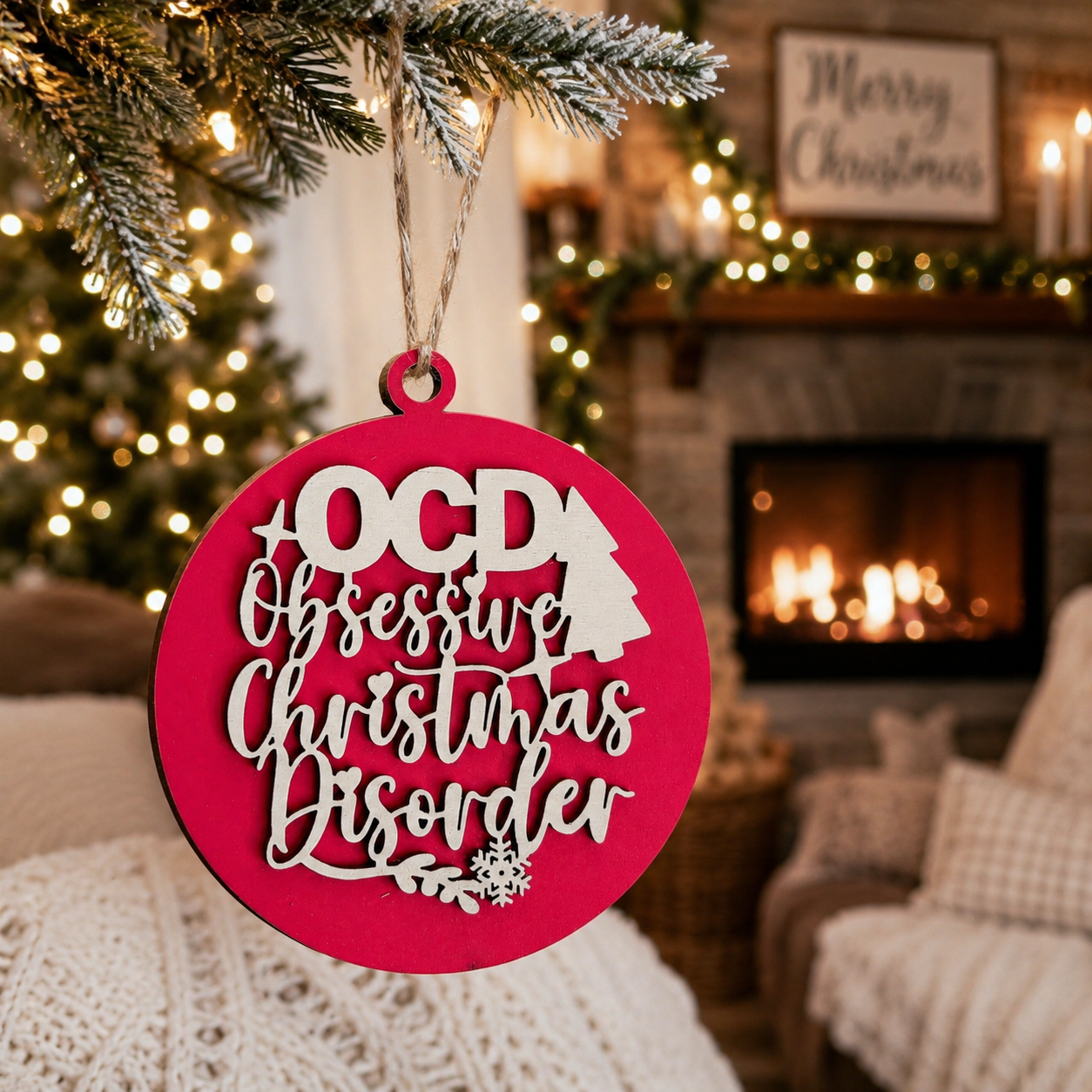 Christmas Wooden Ornaments