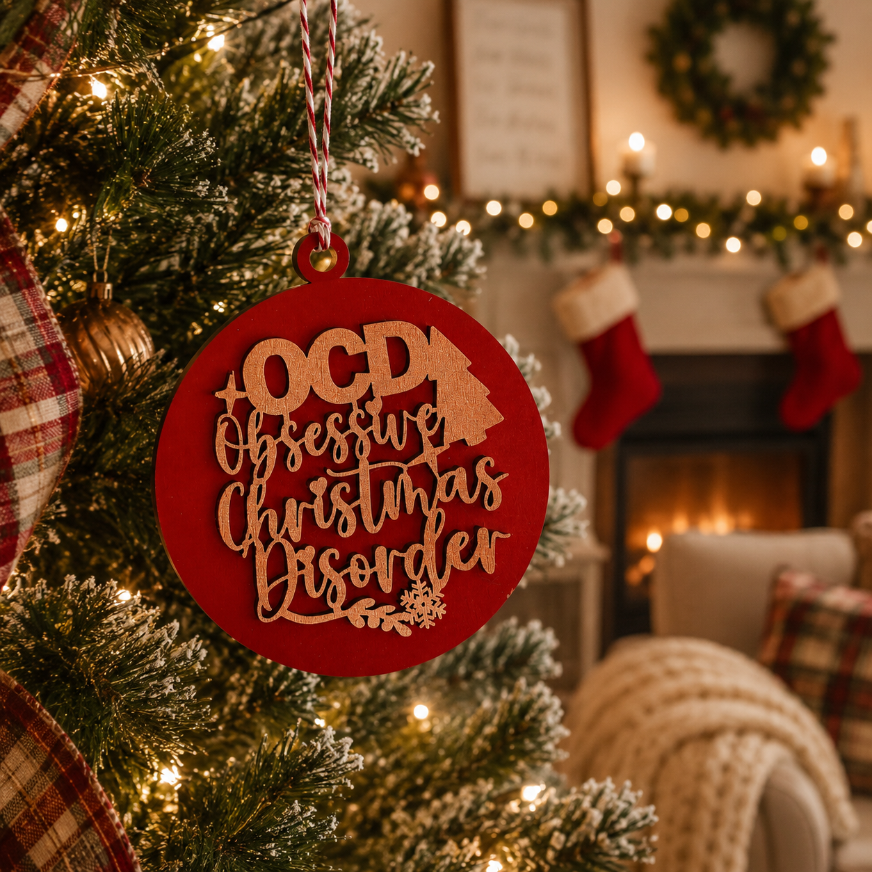 Christmas Wooden Ornaments