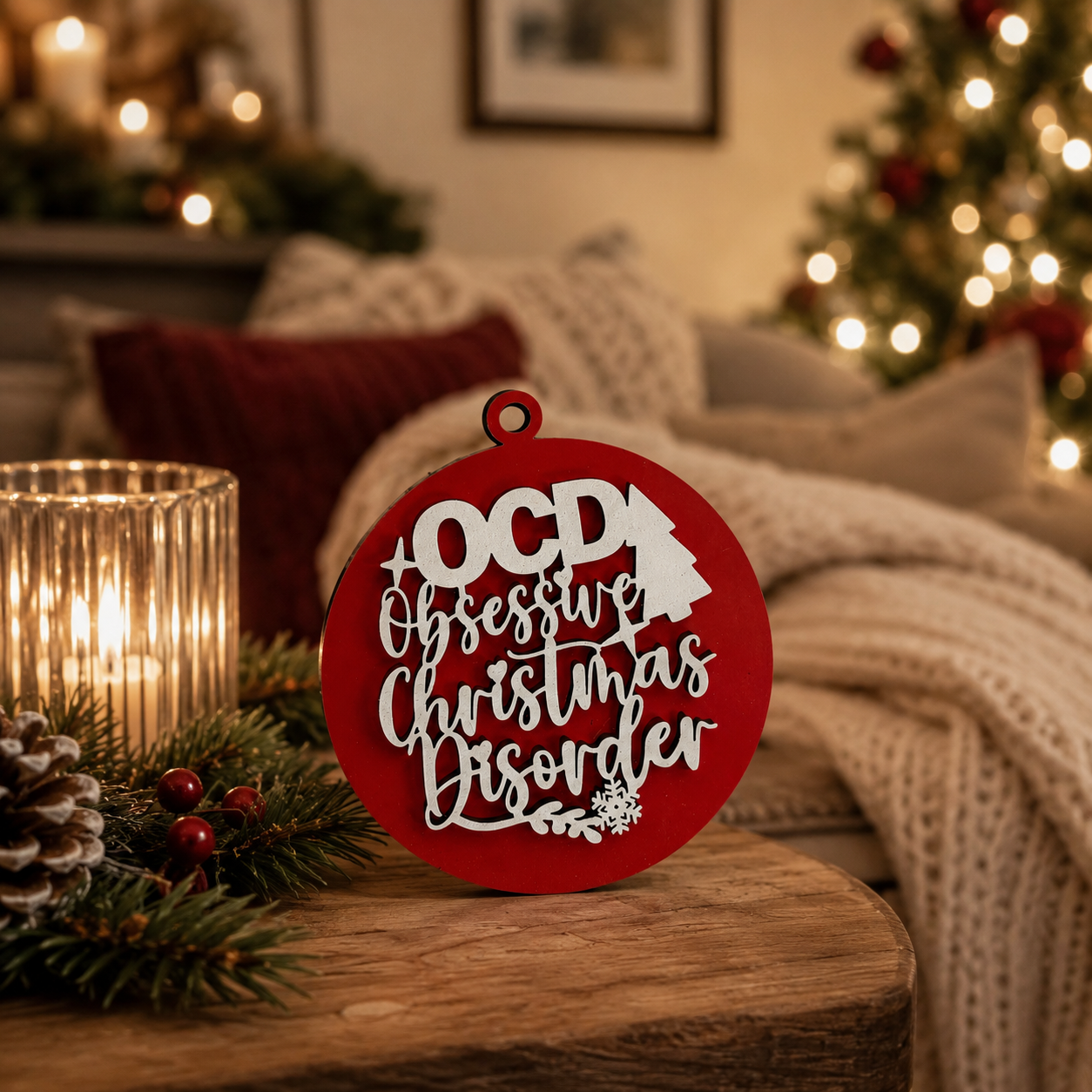 Christmas Wooden Ornaments
