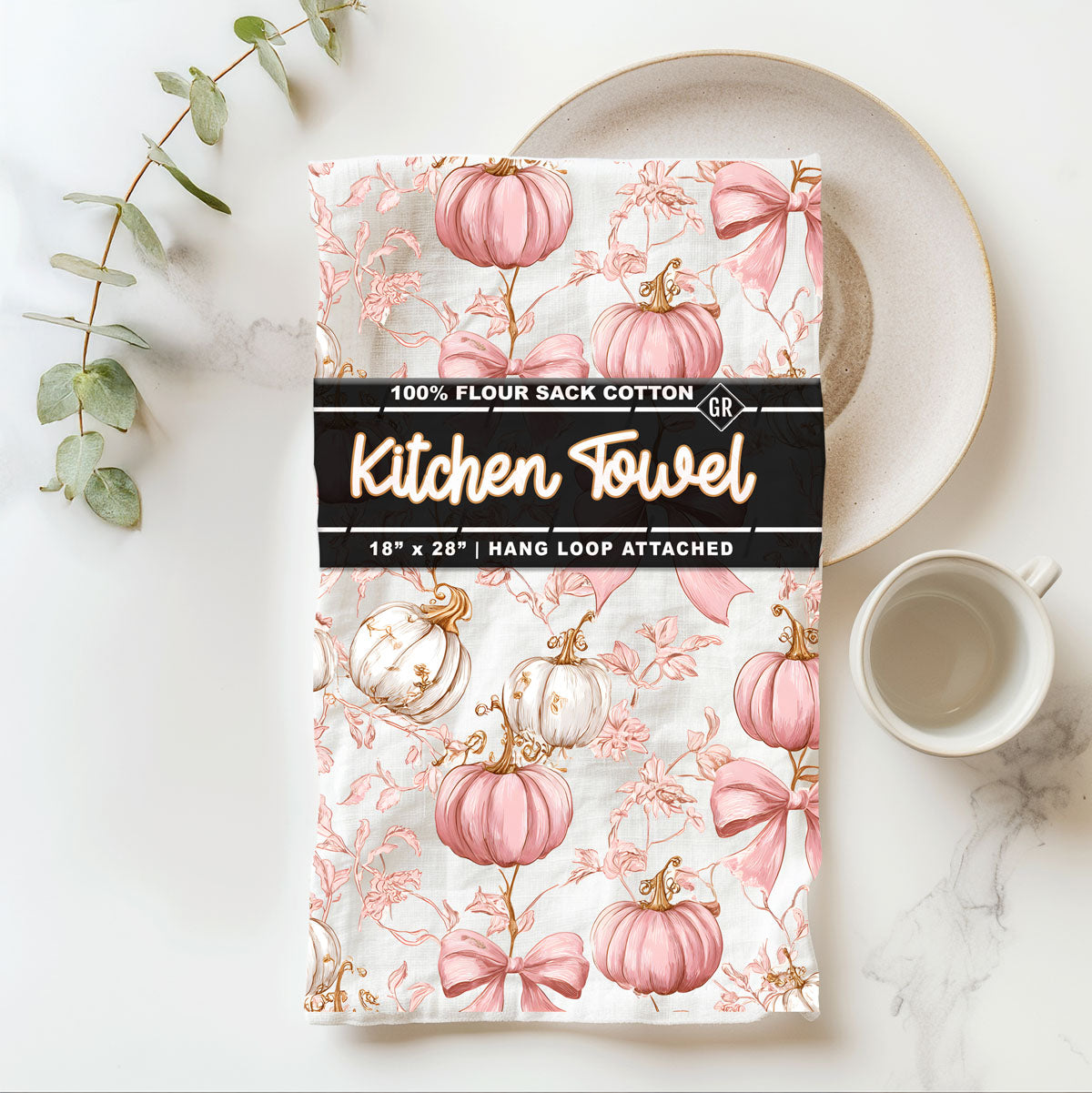 girly pink fall dish towel with pumpkins and bows
pink pumpkin decorative hand towel for guest bathroom
soft blush pumpkin tea towel for cozy fall mornings
pink pumpkin patterned towel for holiday baking décor