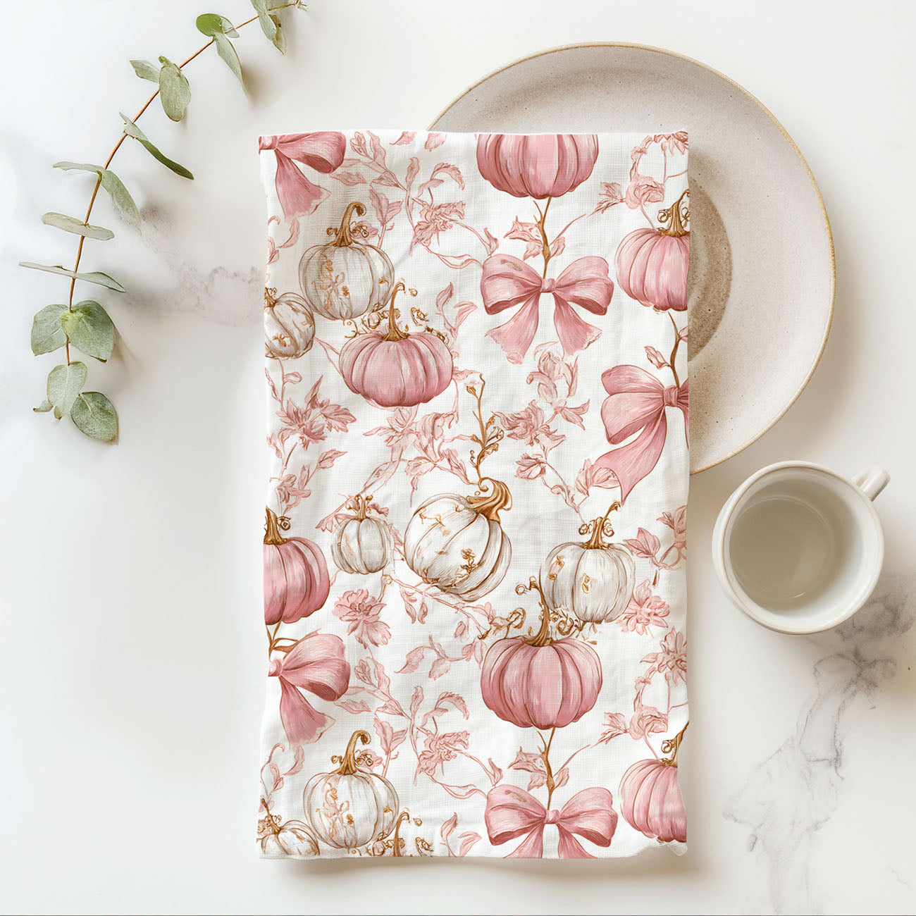 pink pumpkin and vine towel for elegant autumn home
soft blush pumpkin towel for boho fall living room décor
pink pumpkin cotton towel perfect for fall bridal shower gift
pink pumpkin autumn kitchen towel cute fancy