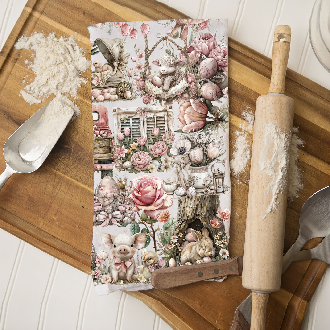 Shabby cottage pink bunny kitchen towel rose watercolor
Cottagecore Victorian bunny towel blush pink farmhouse
English garden pink bunny kitchen towel cottage Easter
Romantic blush bunny dish towel vintage cottage spring