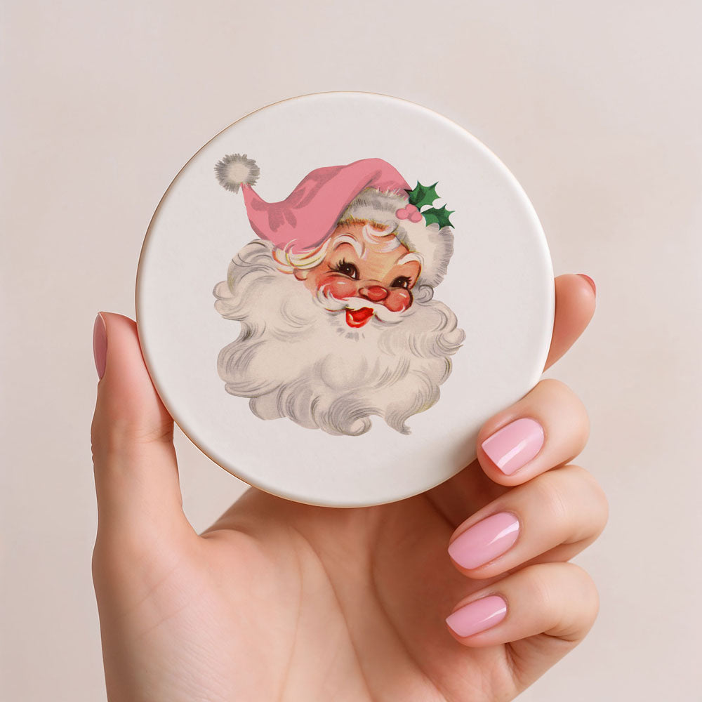 Classic Christmas home decorations coaster
Cozy holiday aesthetic ceramic coasters
Pink Santa ceramic Christmas coaster
Vintage Santa Claus holiday coaster
Retro Christmas Santa drink coaster
snowy evergreen Christmas coaster
candy cane bow Christmas decoration
red peppermint Christmas coaster
vintage ornament Christmas coaster
colorful ornament holiday decoration
blue ornament Christmas decor