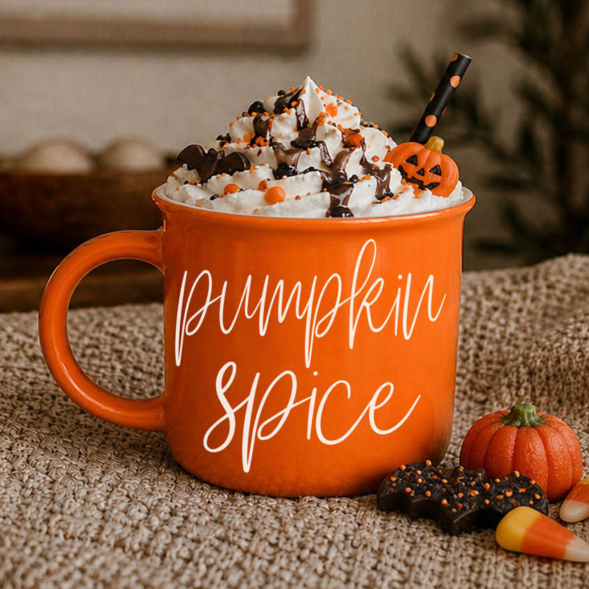hello pumpkin coffee mug in woman's hands
orange hello pumpkin mug for fall coffee
cozy fall coffee cup with hello pumpkin quote
hello pumpkin autumn mug with neutral outfit
pumpkin spice latte mug with hello pumpkin text