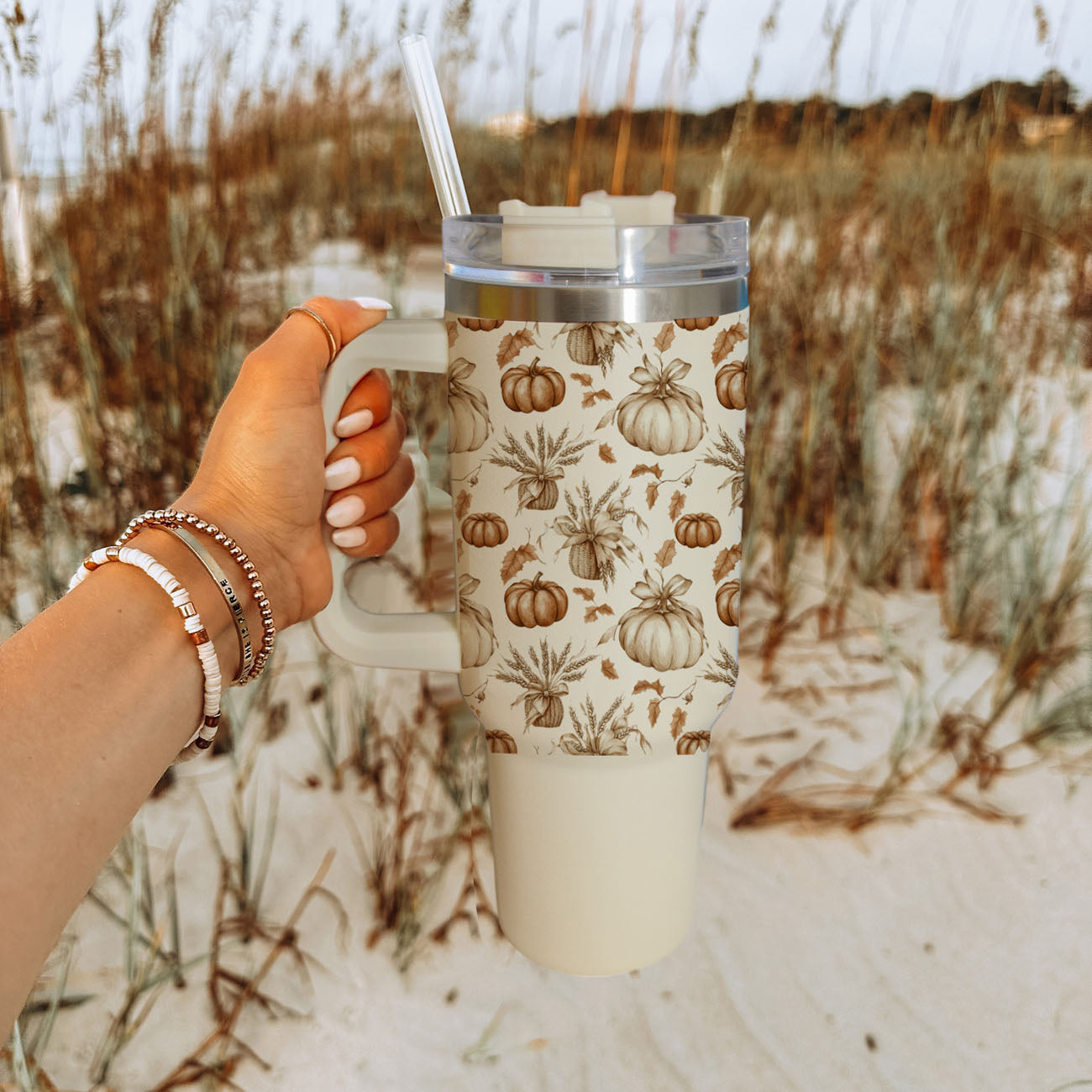 autumn harvest travel tumbler
cozy neutral pumpkin cup
pumpkin patch coffee tumbler
stylish fall pumpkin tumbler
neutral cozy season drinkware
pumpkin inspired travel cup
cute oversized autumn tumbler
fall themed coffee tumbler
pumpkin spice season cup aesthetic
Fall water cup with reusable straw and handle
40oz hydration cup with pumpkin leaf artwork
Large autumn water tumbler with pumpkin pattern