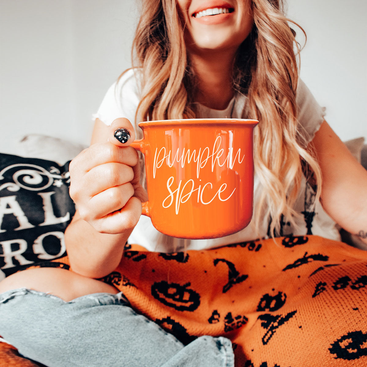 pumpkin spice mug in fall breakfast setup
pumpkin spice coffee mug for office desk
pumpkin spice mug for teachers and coworkers
pumpkin spice latte mug for fall gifts