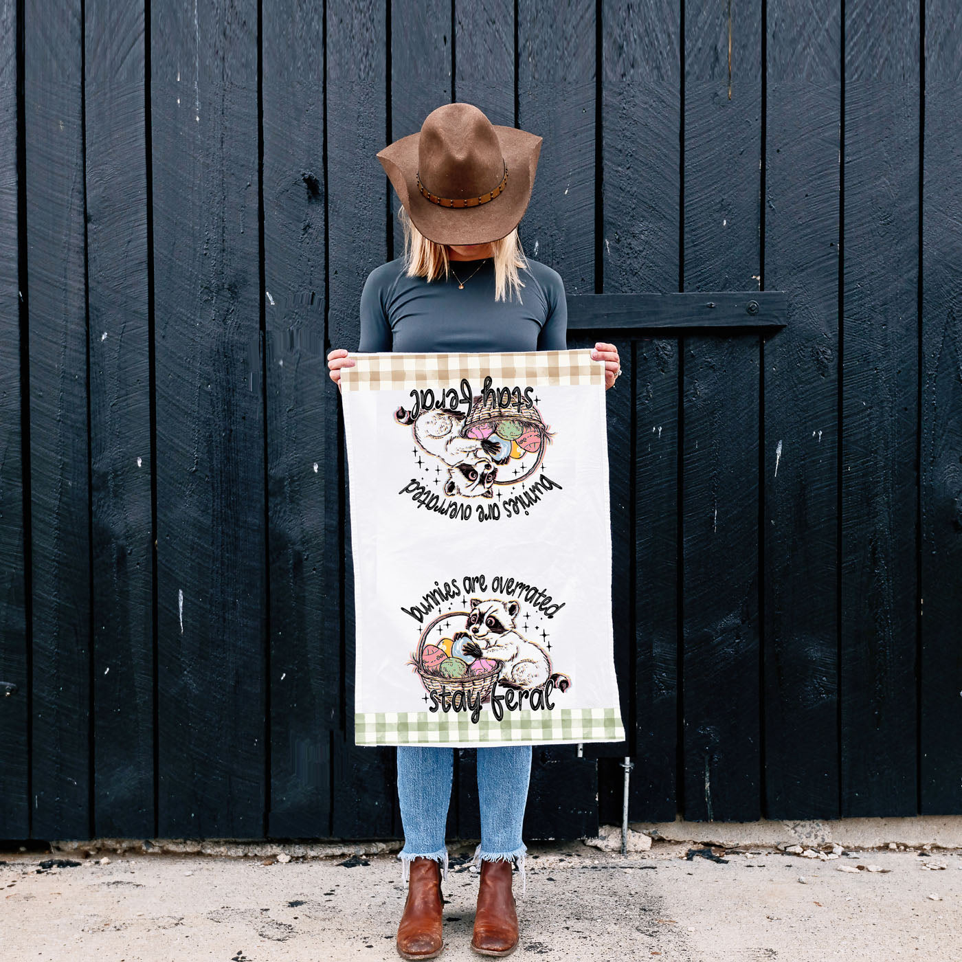 Funny raccoon Easter dish towel bunnies overrated spring
Raccoon humor kitchen towel Easter eggs farmhouse gingham
Bunnies overrated raccoon towel funny Easter spring
Feral raccoon Easter kitchen towel humor eggs farmhouse