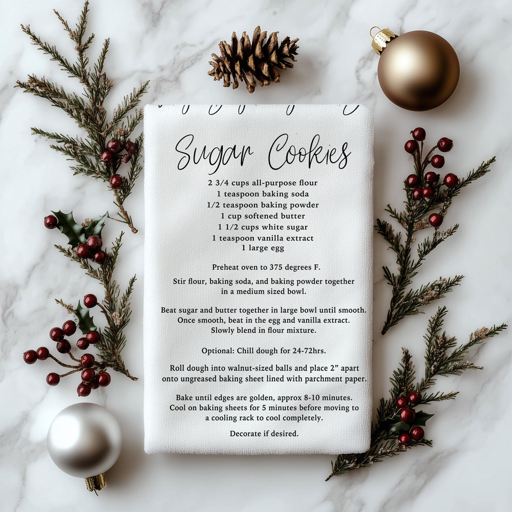 Seasonal kitchen towel recipe design
Holiday kitchen decoration recipe
Christmas kitchen accent recipe towel
Festive kitchen decor recipe towel