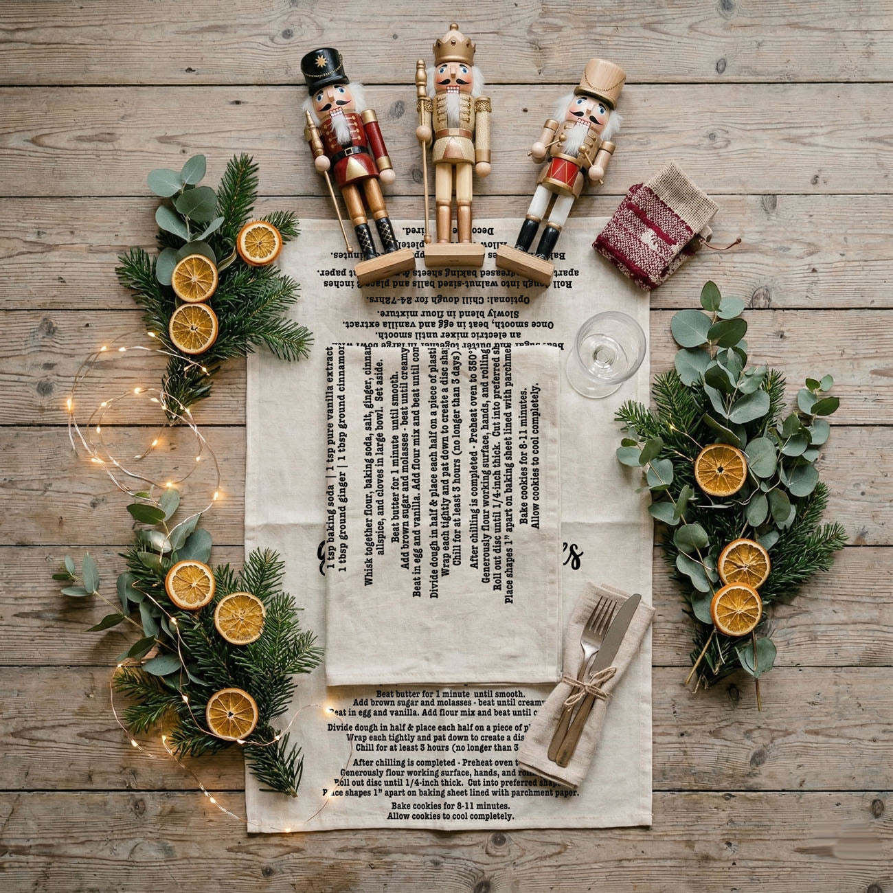 christmas kitchen towel gingerbread cookie recipe
holiday kitchen towel with gingerbread recipe print
gingerbread recipe dish towel christmas kitchen decor
recipe kitchen towel gingerbread cookies holiday baking
flour sack kitchen towel gingerbread cookie recipe