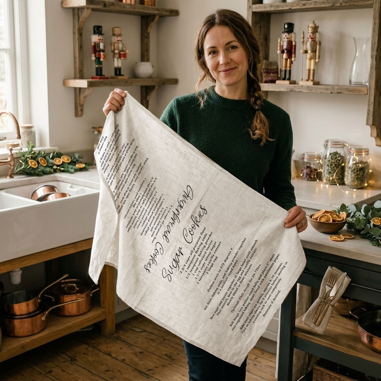 christmas towel for family baking night holiday tradition
holiday dish towel for baking cookies with children
christmas baking towel for creating holiday traditions
festive kitchen towel for cookie decorating with kids
holiday towel for baking cookies and family fun