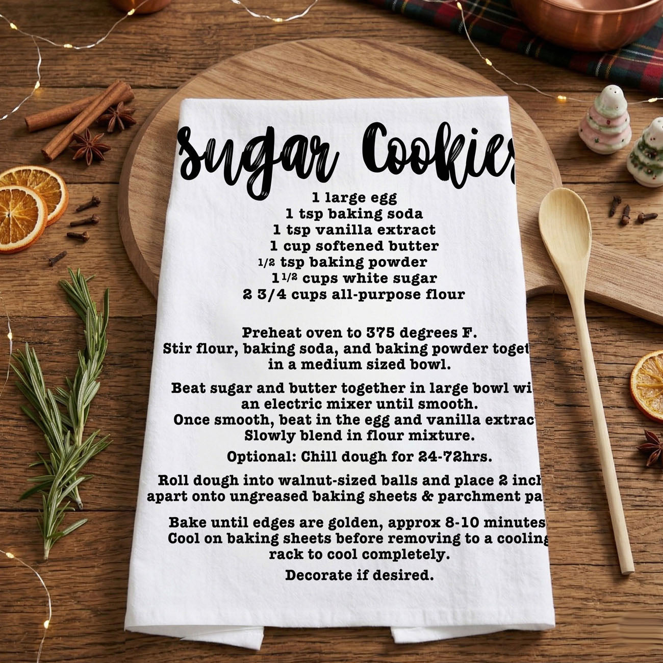 giftable kitchen towel with recipe christmas
stocking stuffer for baker kitchen towel recipe
small christmas gift baking kitchen towel
christmas gift for home cook kitchen towel
thoughtful christmas gift recipe kitchen towel