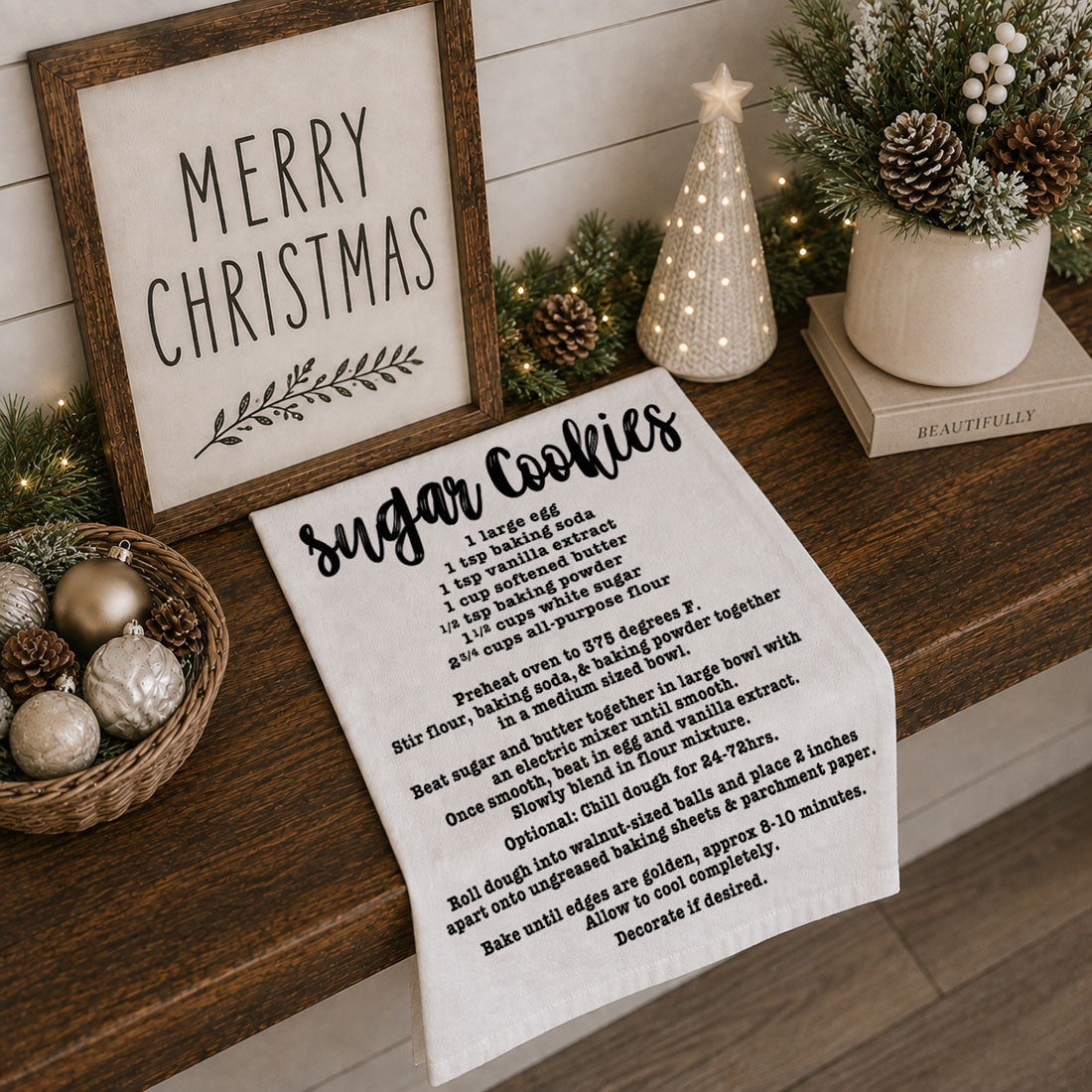 holiday traditions baking recipe kitchen towel
cozy christmas baking vibes kitchen towel
family baking moments kitchen towel recipe decor
holiday spirit kitchen decor baking towel
winter baking essentials kitchen towel recipe
christmas baking memories kitchen towel design