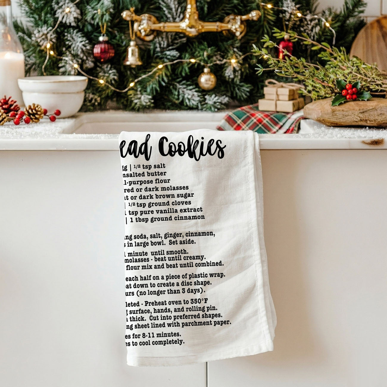 gingerbread cookie recipe kitchen towel baking decor
christmas baking kitchen towel recipe gingerbread
holiday baking towel gingerbread cookies recipe
kitchen towel for christmas baking recipe decor
easy gingerbread recipe printed kitchen towel