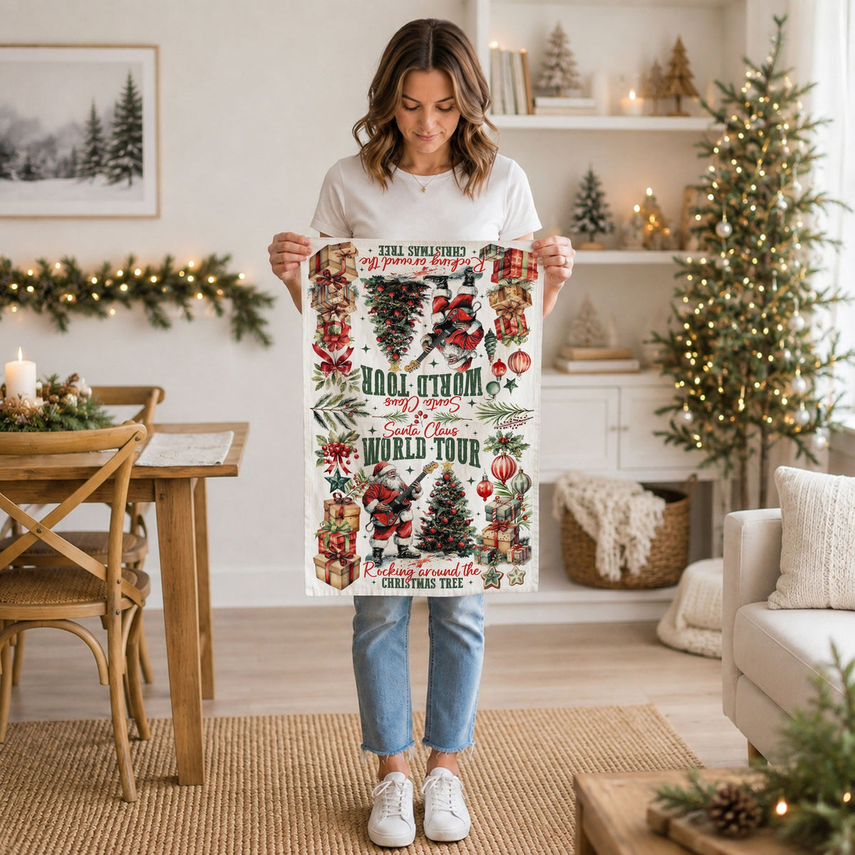 practical Christmas kitchen linen Santa theme
Christmas kitchen towel for cooking and baking
decorative yet functional holiday dish towel
reusable Christmas kitchen towel decor
absorbent holiday towel Santa design
kitchen essential Christmas towel festive theme
durable Christmas kitchen towel Santa artwork