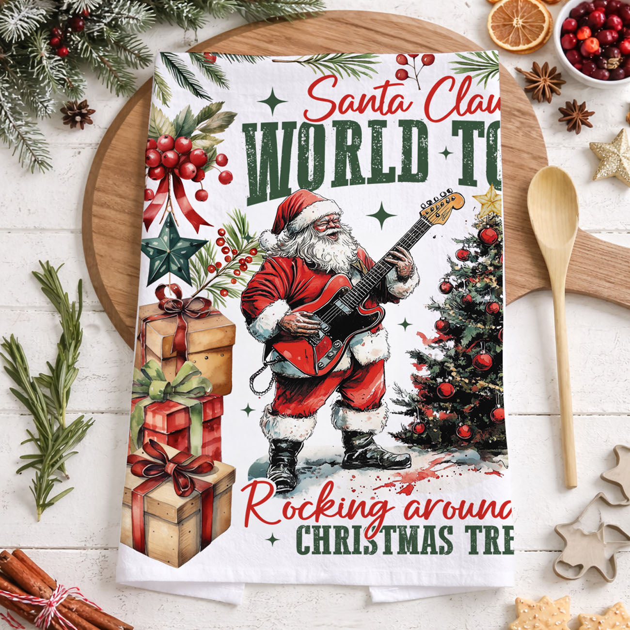 holiday dish towel Santa music theme
Christmas kitchen decor towel Santa concert design
Santa Claus band theme Christmas towel
guitar Santa Christmas kitchen linen
musical Santa holiday tea towel
Christmas gathering kitchen decor towel
holiday hosting kitchen towel music theme
Christmas entertaining kitchen linen Santa
festive dinner party kitchen towel Christmas