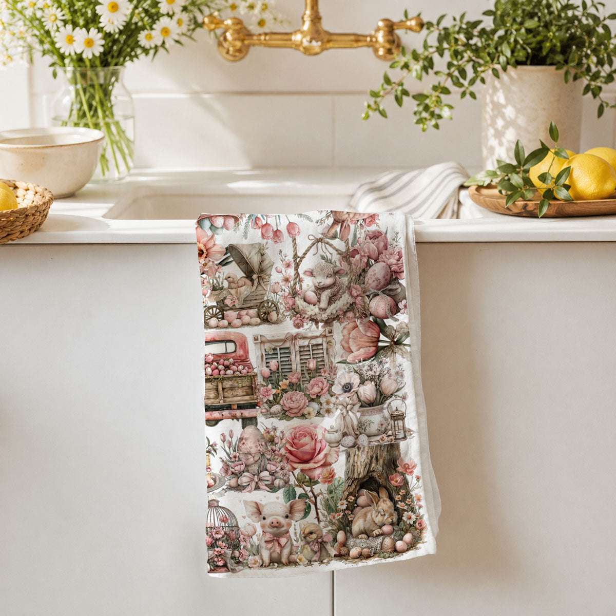 Shabby chic pink bunny kitchen towel rose garden cottage style
Cottagecore aesthetic bunny dish towel pink pumpkin Easter spring
Romantic pink bunny kitchen towel vintage cottage watercolor art
English cottage bunny towel dusty rose garden farmhouse Easter