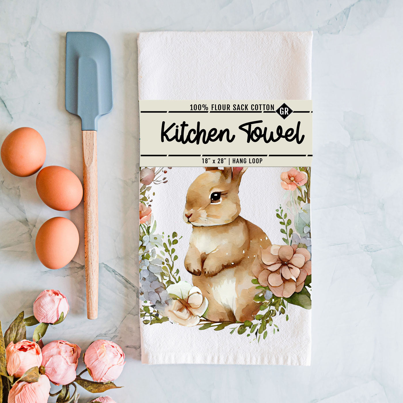 bunny towel for spring baking or brunch
rustic easter towel small batch boutique item
soft cotton towel easter gift for her
neutral farmhouse kitchen decor bunny towel
rustic spring home towel floral bunny print
elegant easter towel cottagecore farmhouse