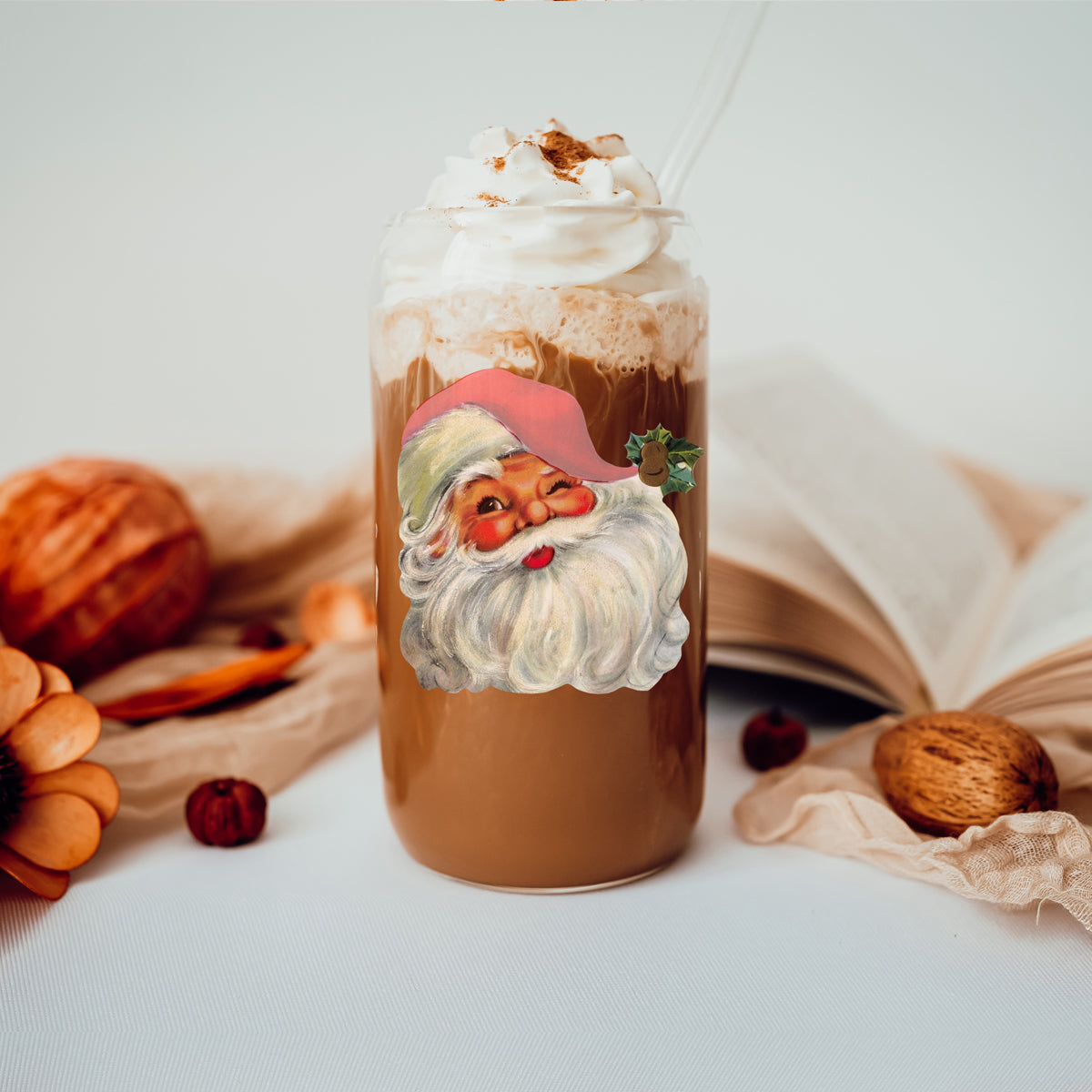 Vintage Christmas Kitchen Decor
Vintage Christmas Mug
Vintage style christmas mug set
Vintage santa mug