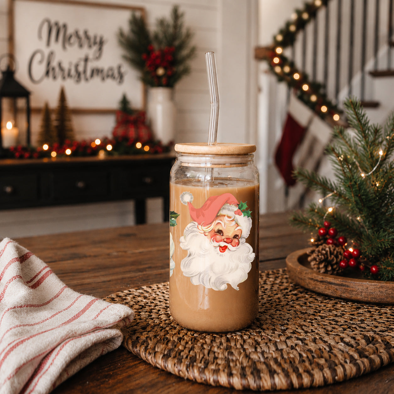 Vintage Christmas images
Vintage santa claus face with pink hat. Pastel santa decoration and gifts for wholesale purchases. 
Vintage santa decor
Vintage Christmas Kitchen Decor
