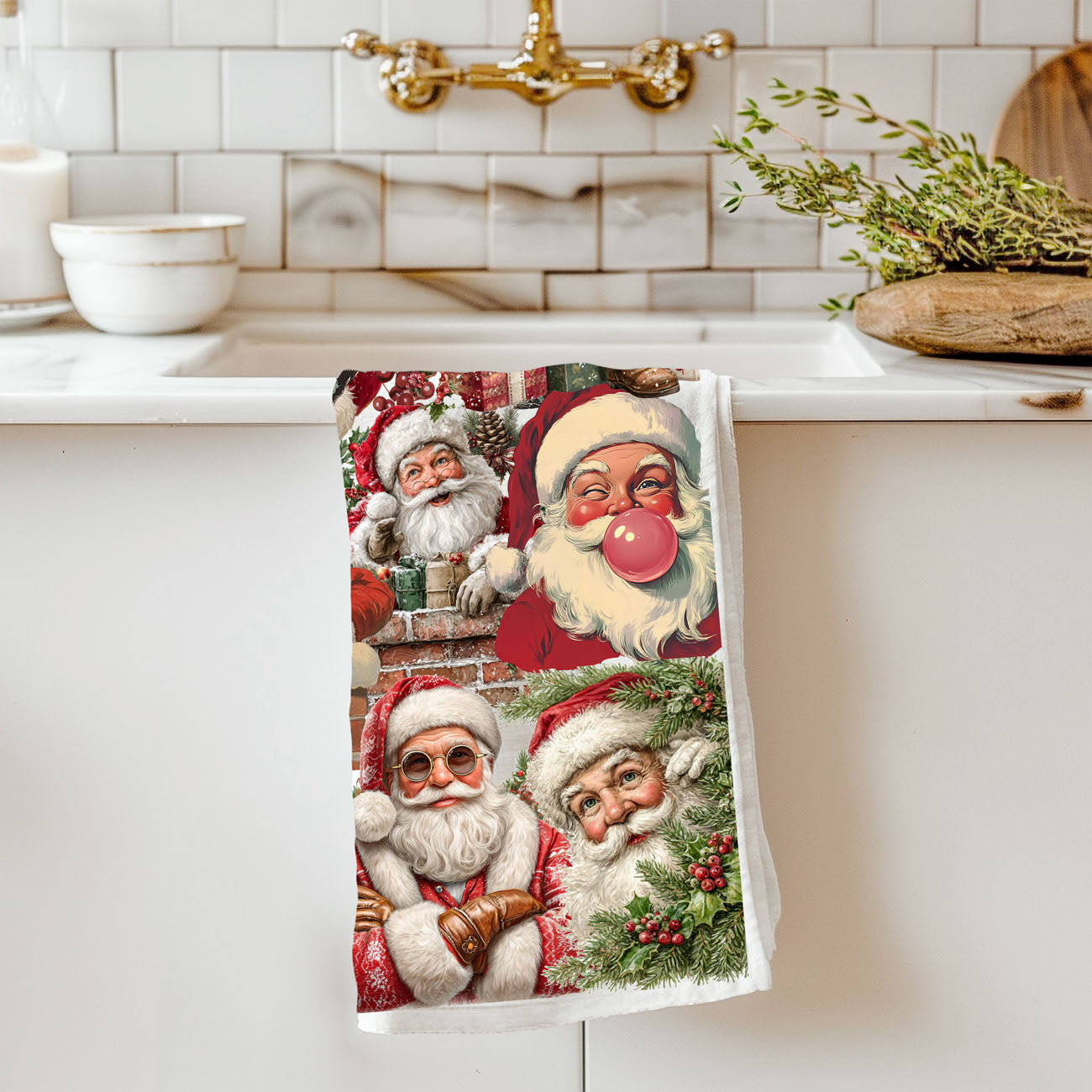 funny Christmas gift for coworker kitchen towel
holiday gift for sister funny dish towel
Christmas gift for hostess funny kitchen decor
humorous gift for mother in law Christmas towel
gag gift kitchen towel Santa theme