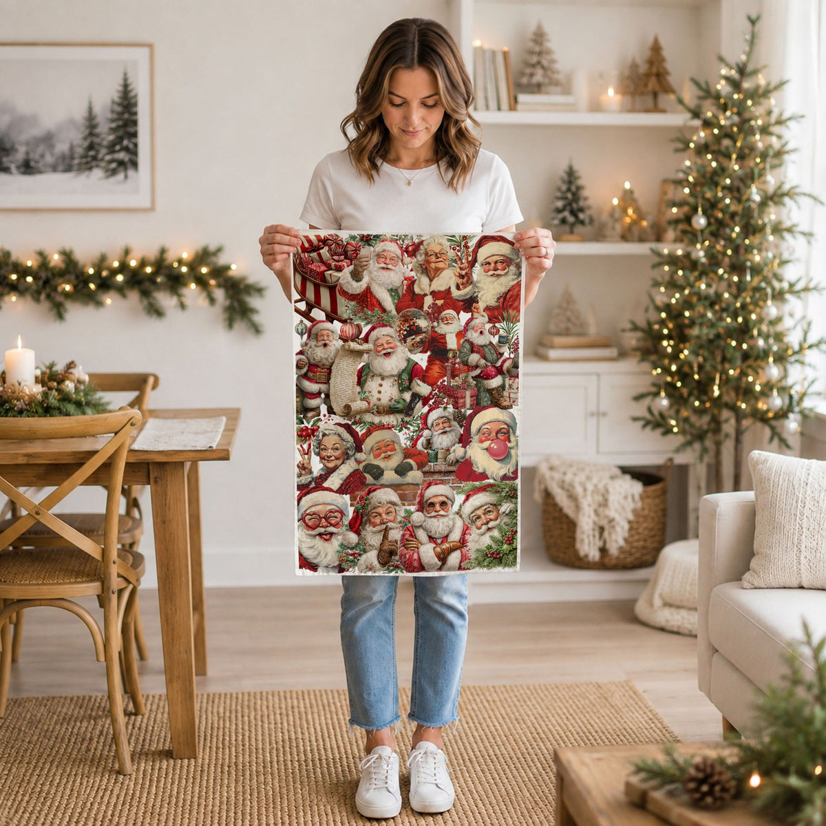 styled farmhouse Christmas kitchen towel
festive kitchen styling accessory towel
Christmas decor layering kitchen linen
cozy styled kitchen holiday towel
seasonal kitchen styling Santa towel
December kitchen decor towel Santa theme
Christmas Eve kitchen towel festive decor
holiday season home kitchen towel Santa
winter holiday entertaining kitchen towel
festive December kitchen accessory towel