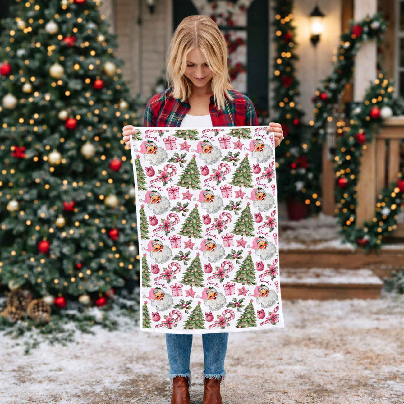 old fashioned santa face kitchen towel pink christmas
vintage christmas santa portrait dish towel retro style
nostalgic holiday decor santa face pink towel
traditional santa face with modern pink christmas towel
antique inspired santa kitchen towel pink aesthetic
retro christmas santa face pattern dish towel