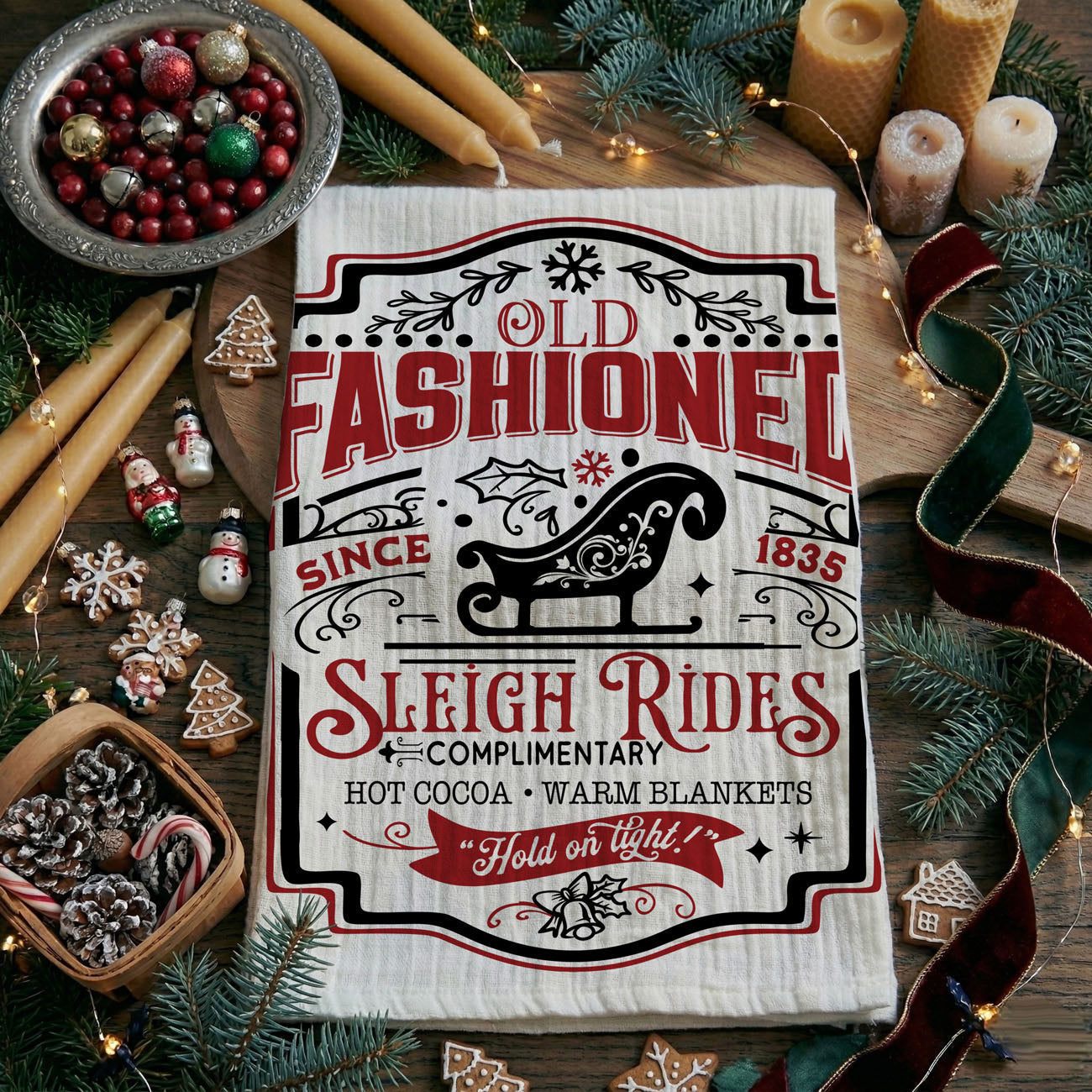 Christmas sleigh kitchen essentials
Holiday sleigh rides kitchen styling
Holiday lifestyle kitchen accessories
Vintage lifestyle Christmas kitchen decor
Where to buy candy cane decorations?
Where to get candy cane Kitchen Decorations in the USA? 
Kringle Candy Co Home Decor inspiration.