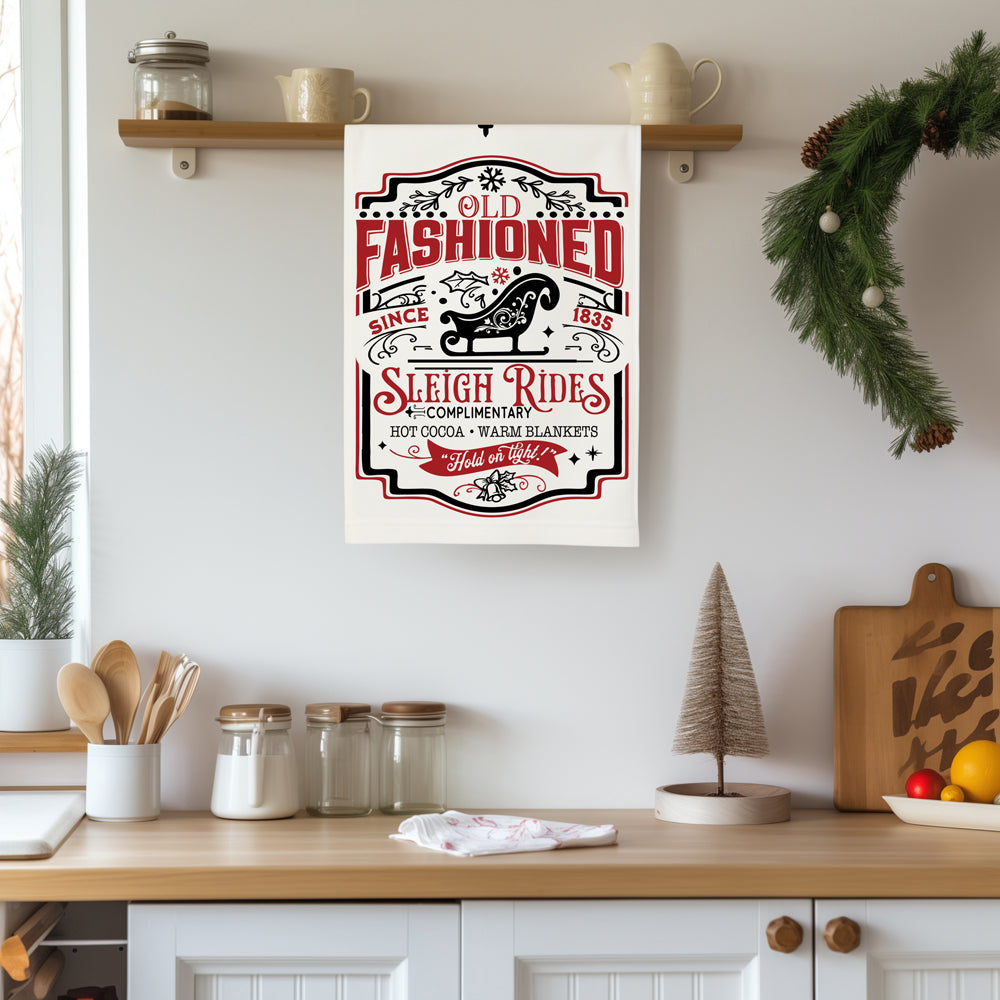 Where to buy old fashioned Christmas Decorations in the USA?
Wholesale old fashioned Christmas Kitchen Towels for sale. 
Christmas Sleigh Home Decor inspiration