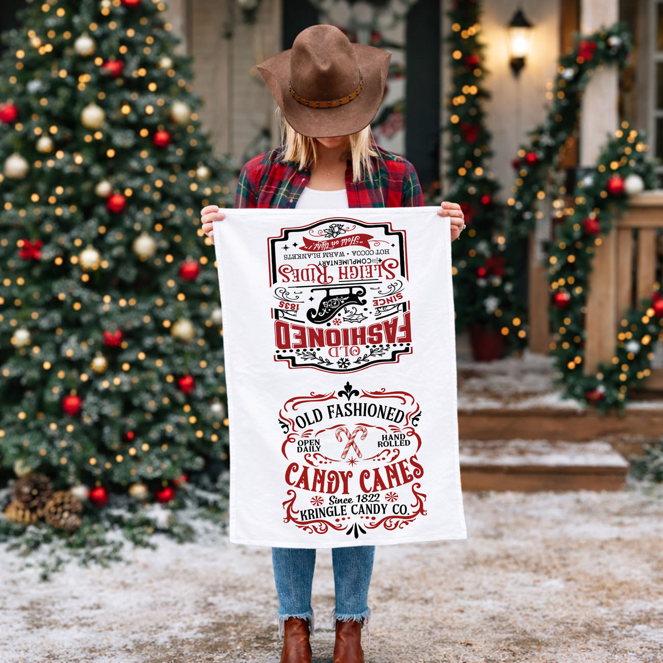neutral farmhouse christmas decor kitchen towel
rustic vintage christmas kitchen towel decor
christmas kitchen towel gift vintage style
holiday hostess gift farmhouse kitchen towel
unique christmas gift kitchen decor towel
giftable christmas dish towel vintage design
stocking stuffer christmas kitchen towel