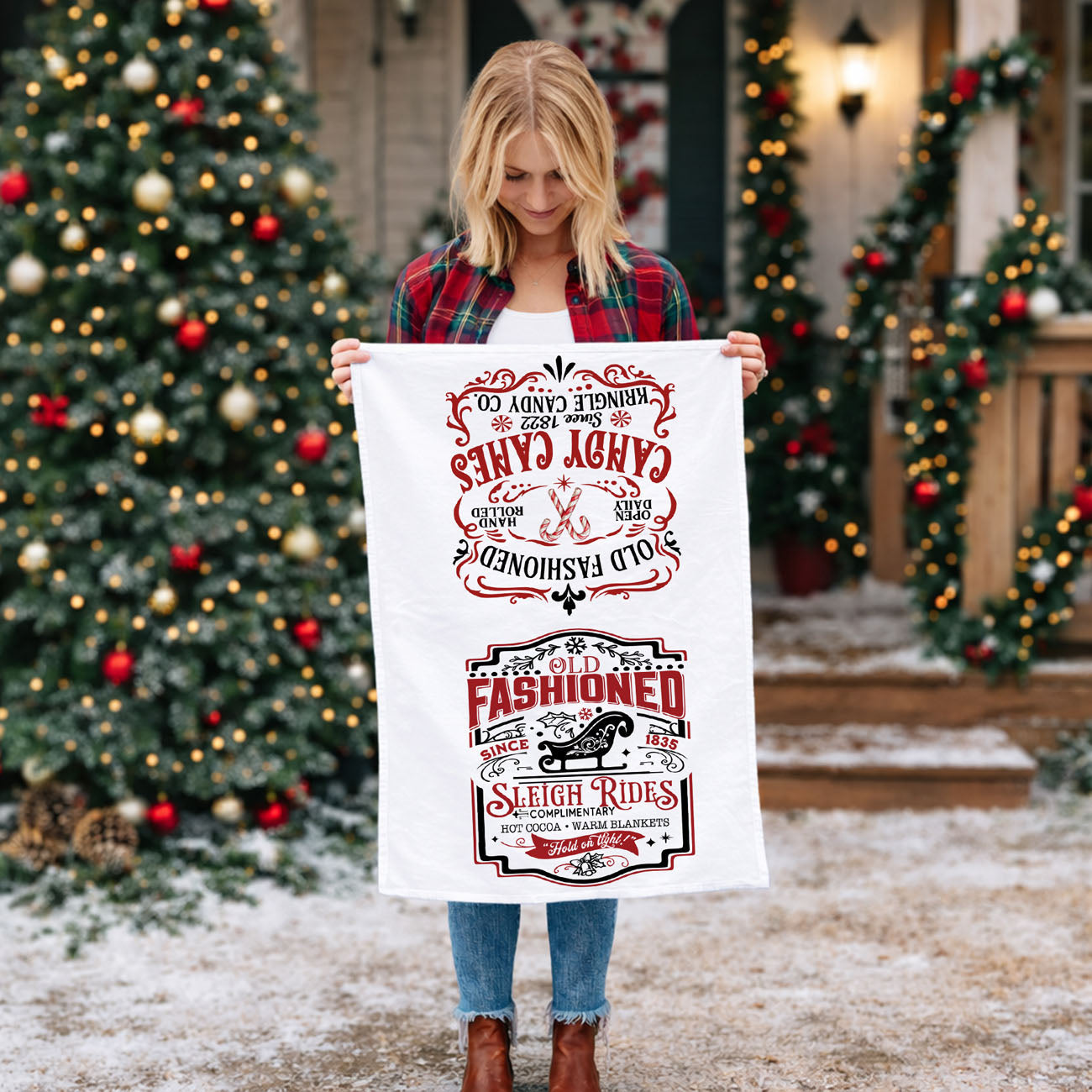 Christmas kitchen styling black red white
Holiday kitchen towel black white red
Holiday craft kitchen accessories
Christmas boutique kitchen gifts
Christmas Kitchen Towel - Old Fashioned Holiday Charm gift ideas 
Holiday kitchen fabric decor
festive home holiday towel sleigh ride aesthetic
christmas comfort vibes kitchen towel decor
holiday cozy kitchen setup vintage dish towel