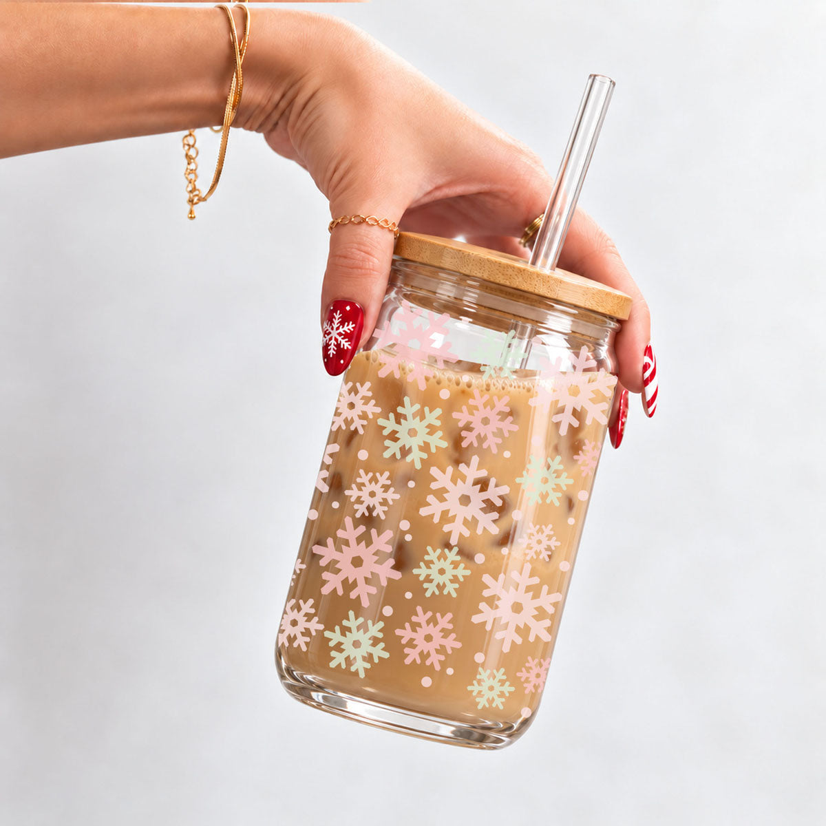 Pastel Snowflakes