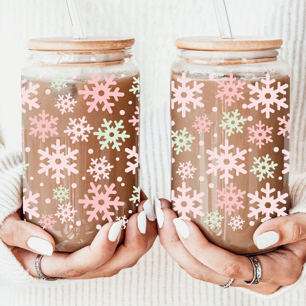 Pastel Snowflakes