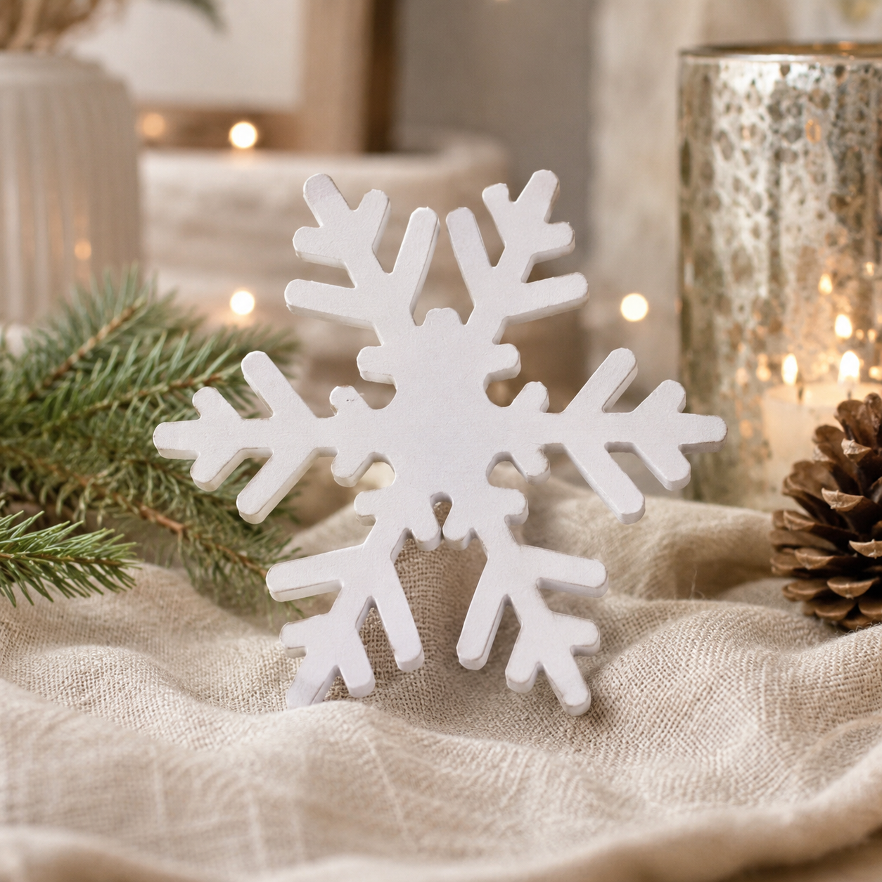 Frosted Snowflakes