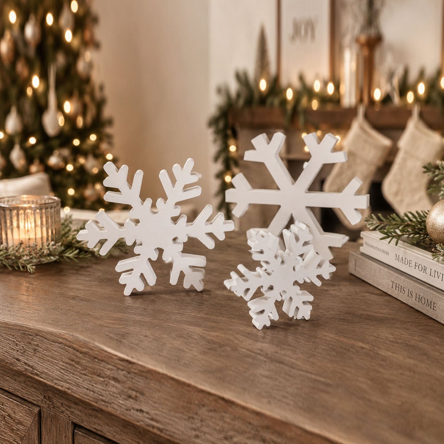 Frosted Snowflakes