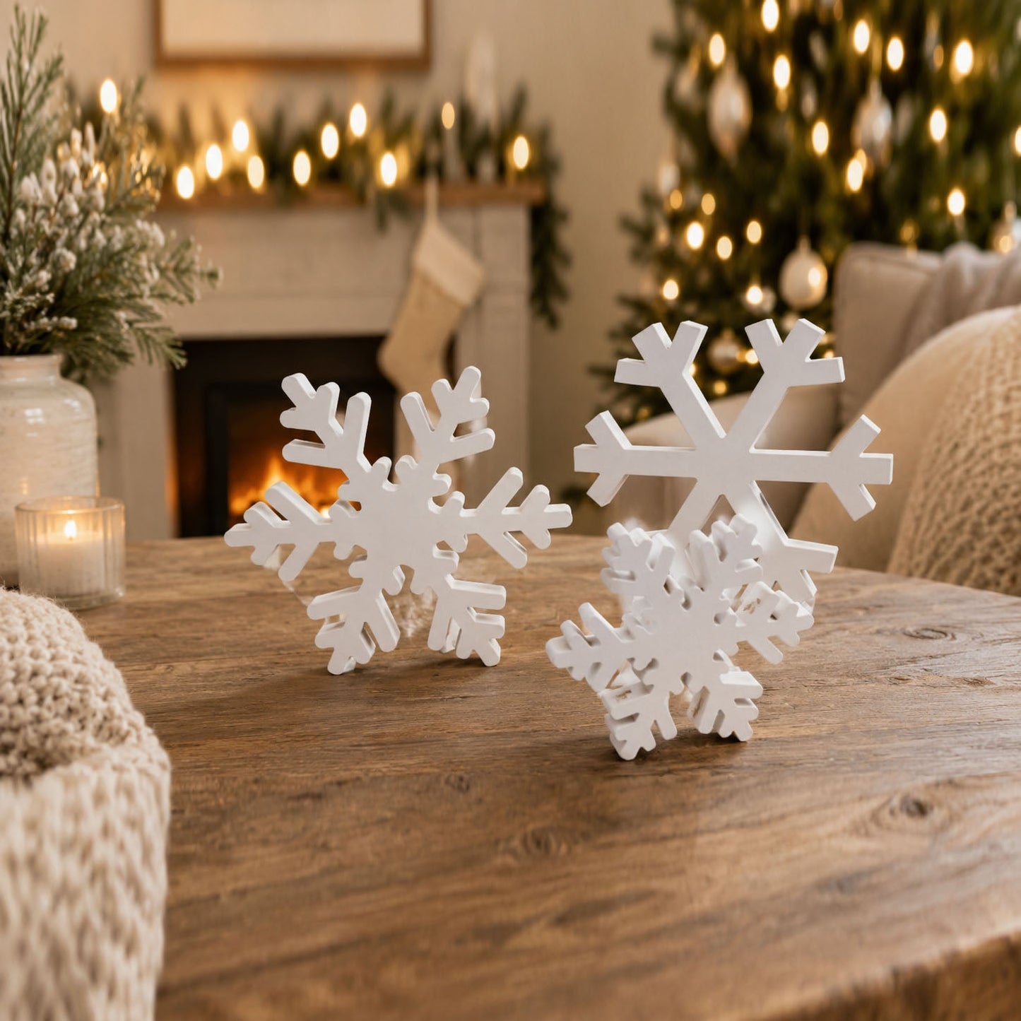 Frosted Snowflakes