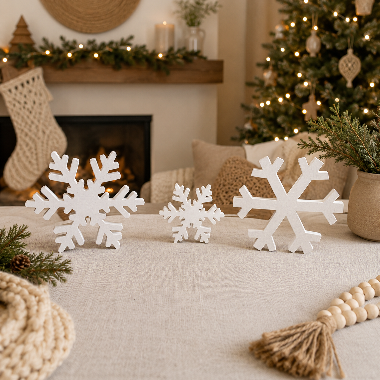 Frosted Snowflakes