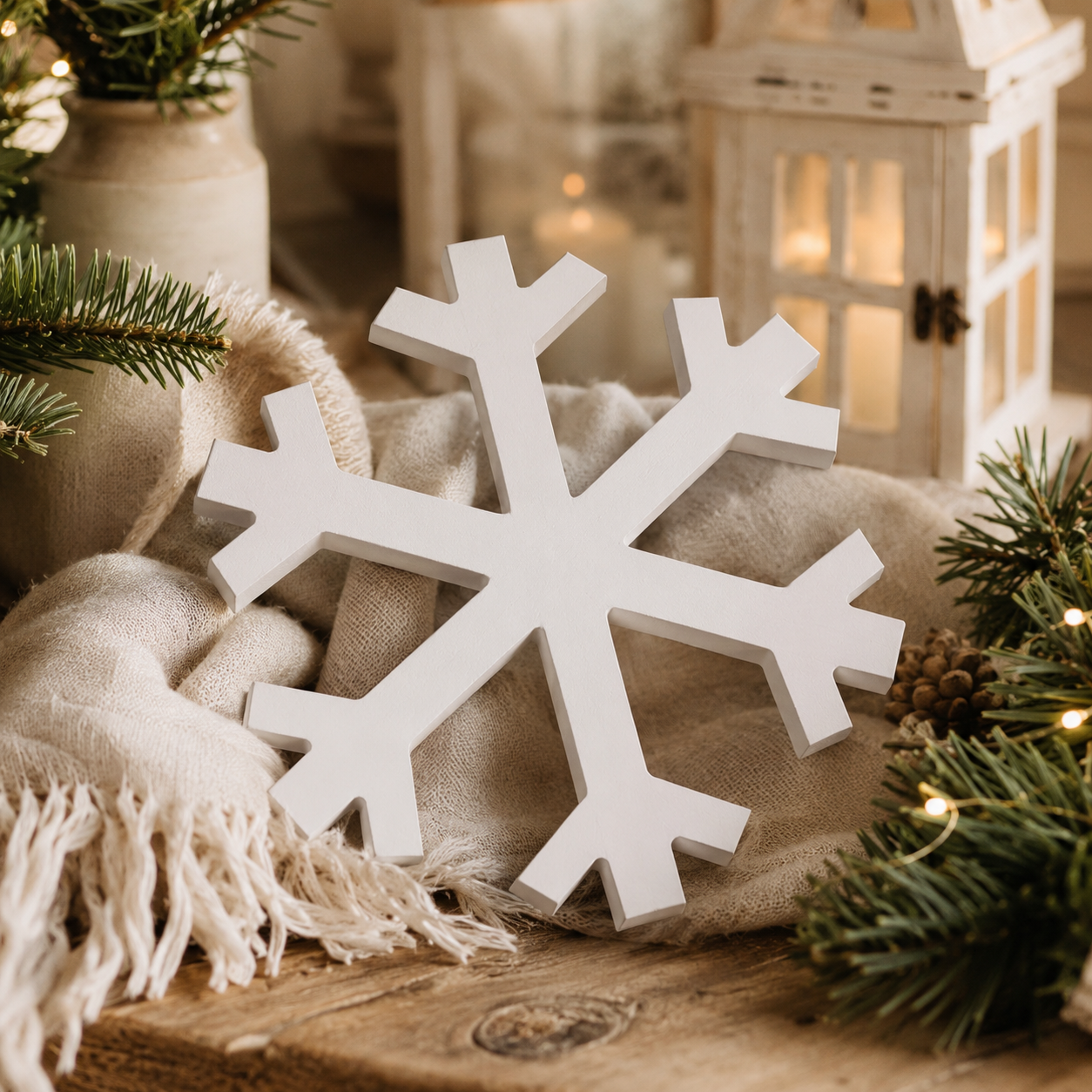 Frosted Snowflakes