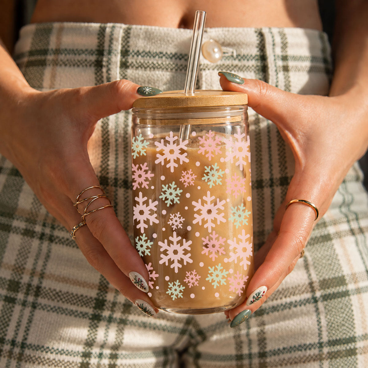 Pastel Snowflakes